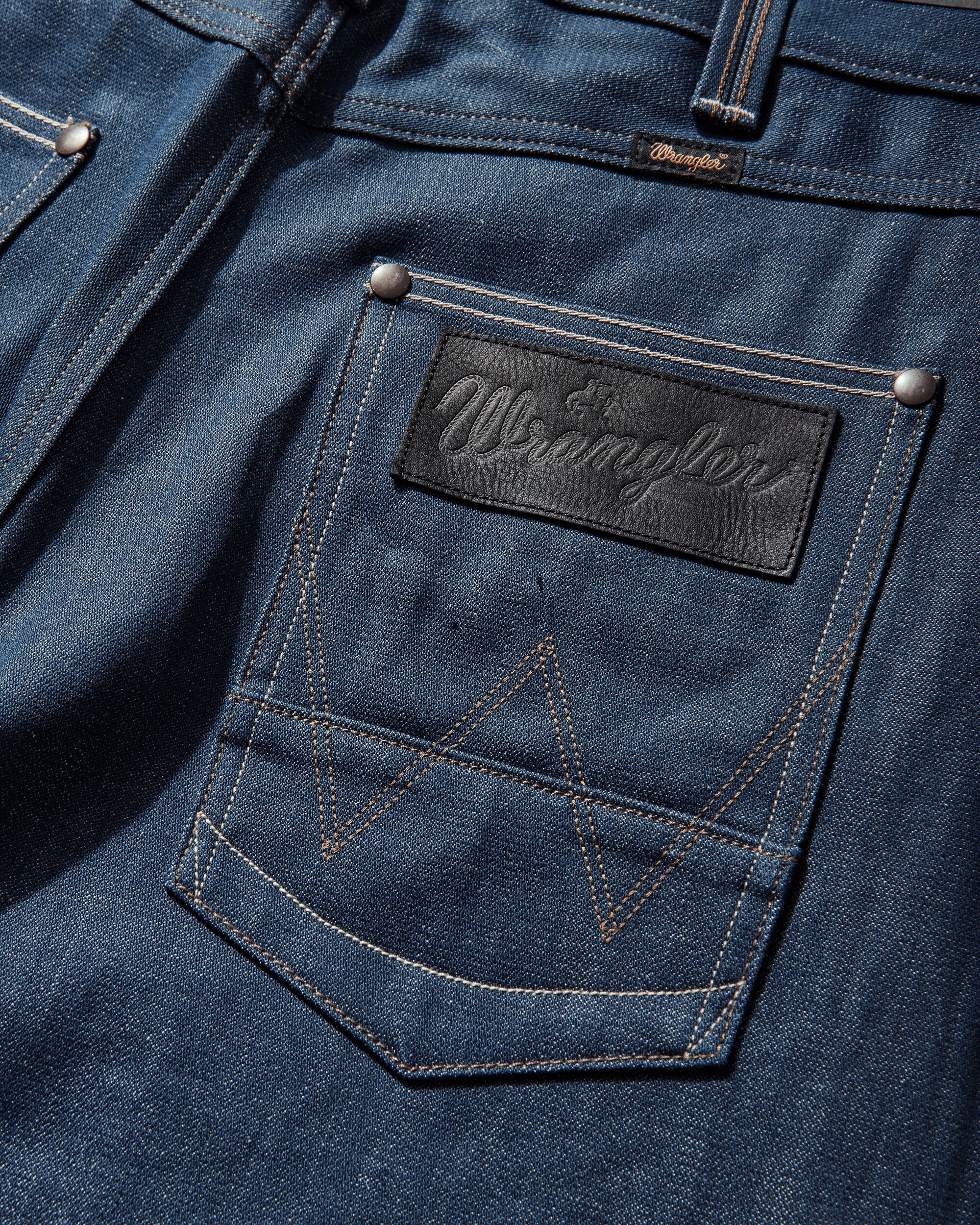 Men's Avirex Barrel Jeans Raw Indigo - Image 3