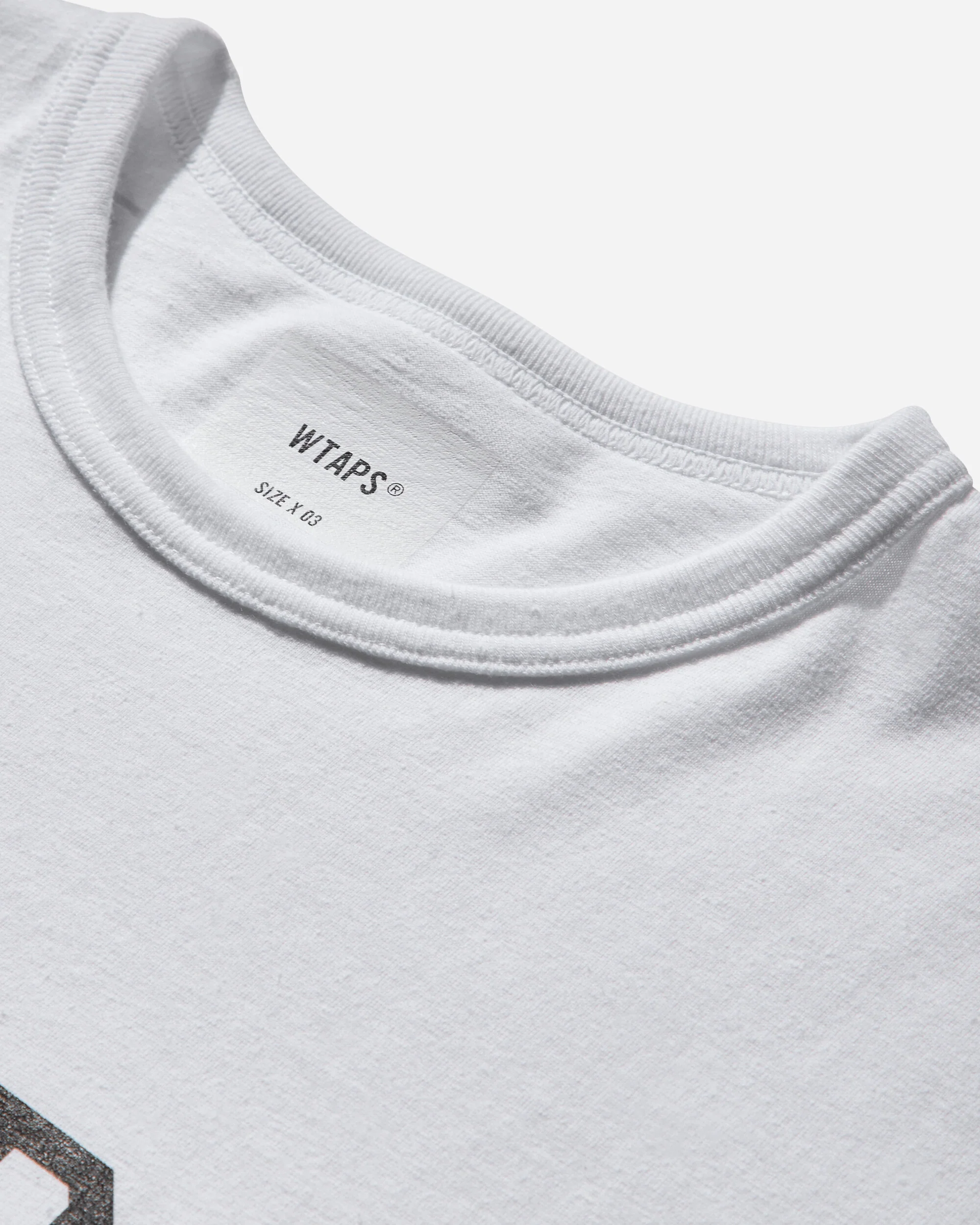 Men's Academy 01 T-Shirt White - Image 3