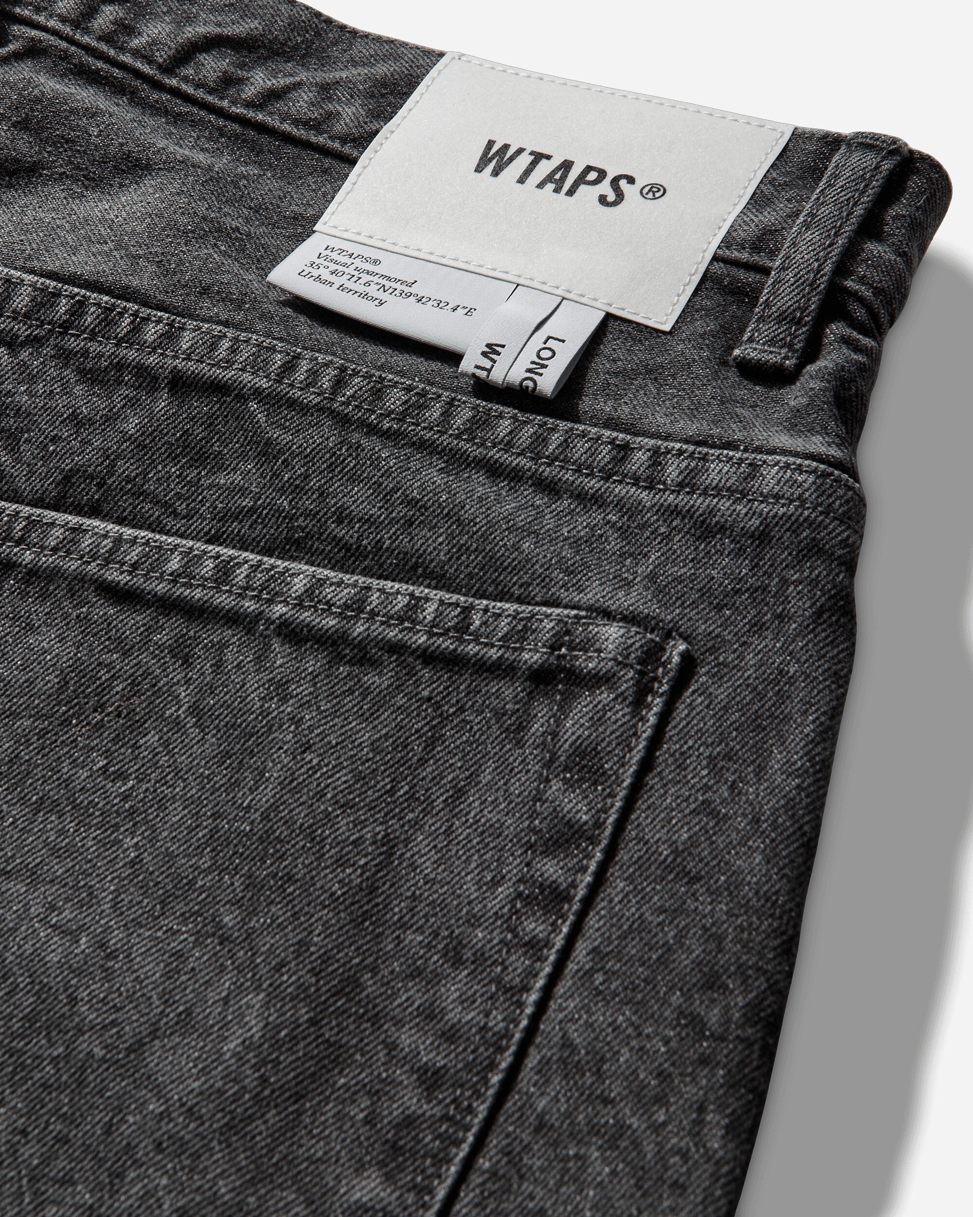 Men's Blues Straight Pants Black - Image 4