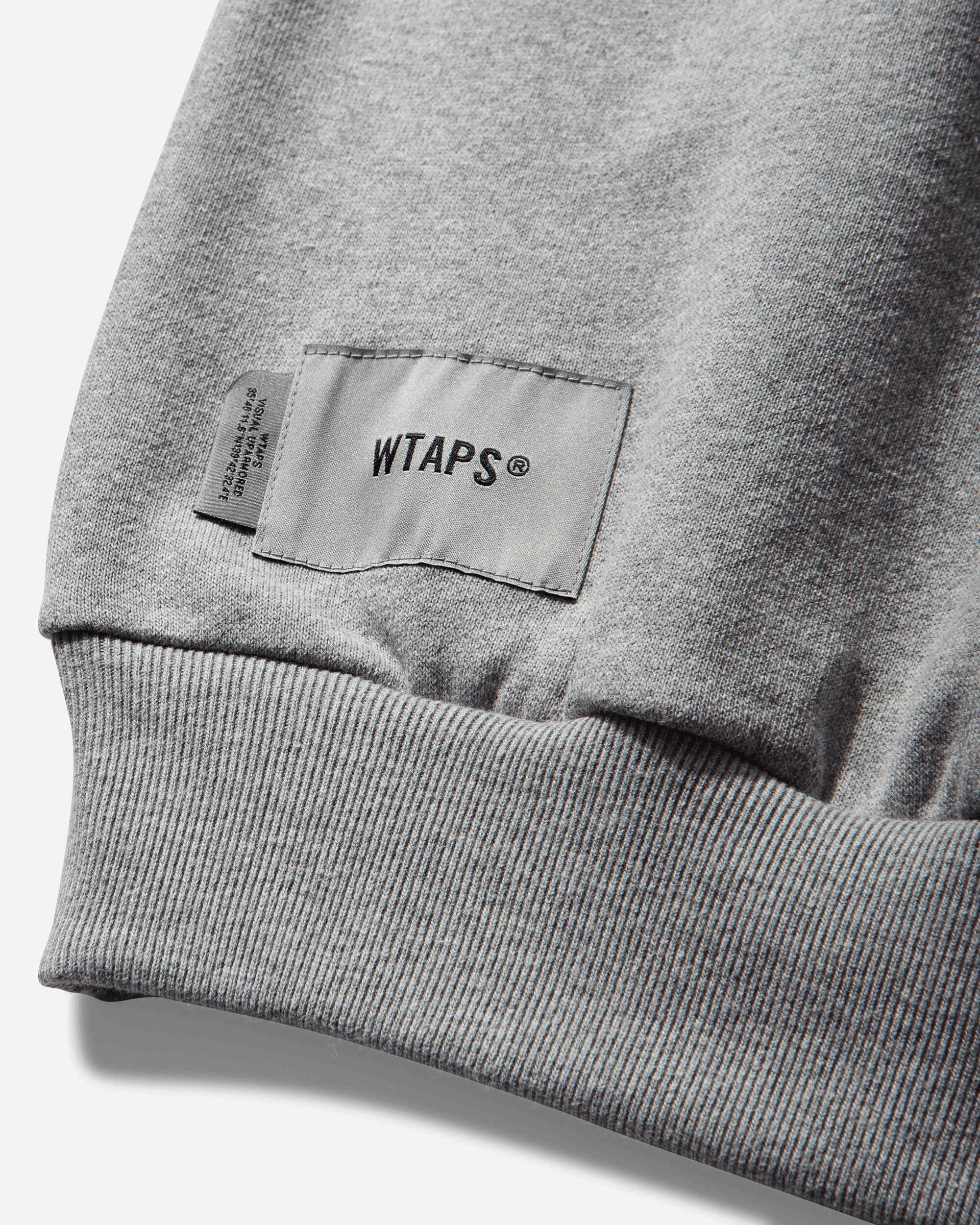 Men's Brick Crewneck Sweatshirt Ash Gray - Image 3