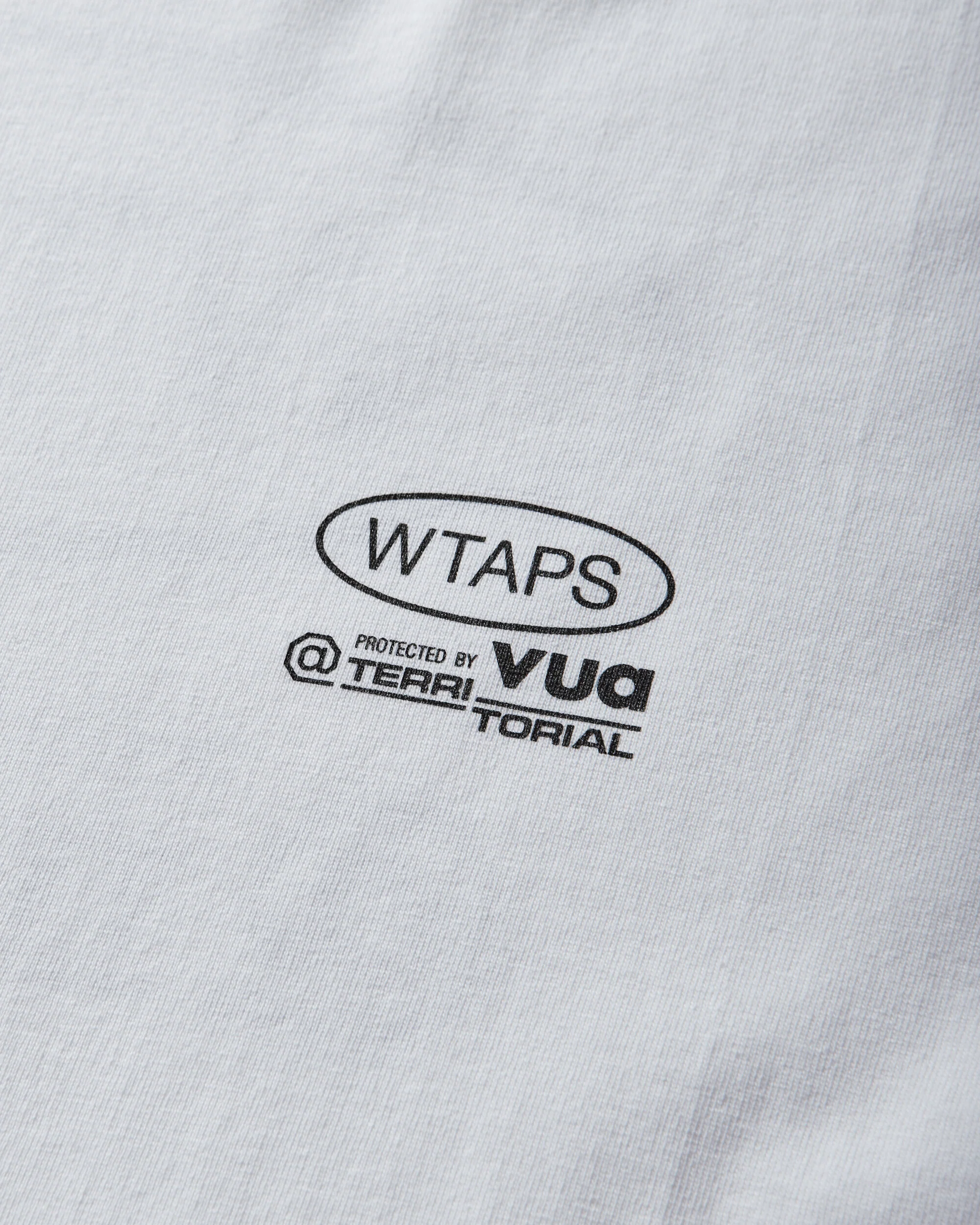 Men's Protected By Longsleeve T-Shirt White - Image 3