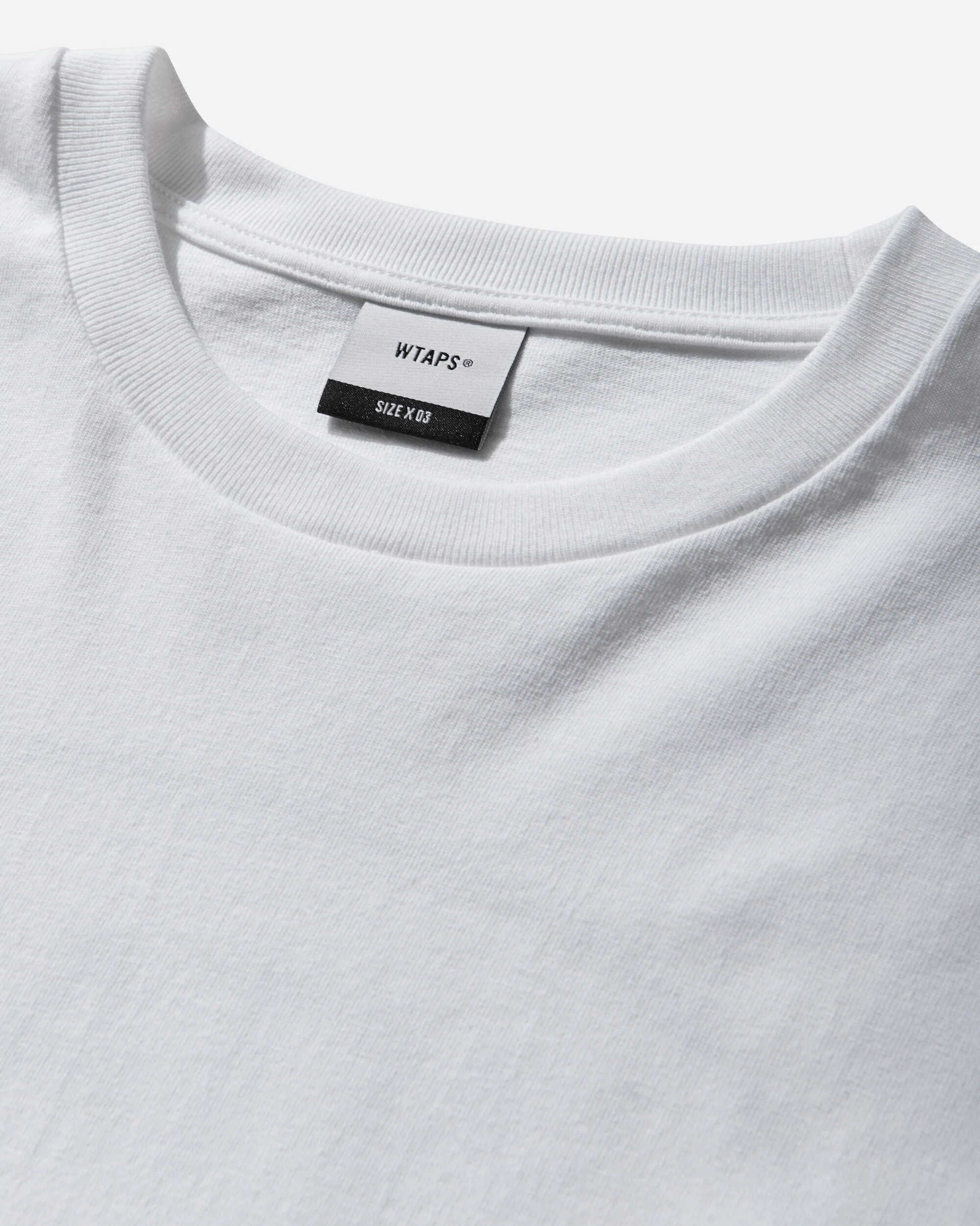 Men's Protected By Longsleeve T-Shirt White - Image 4