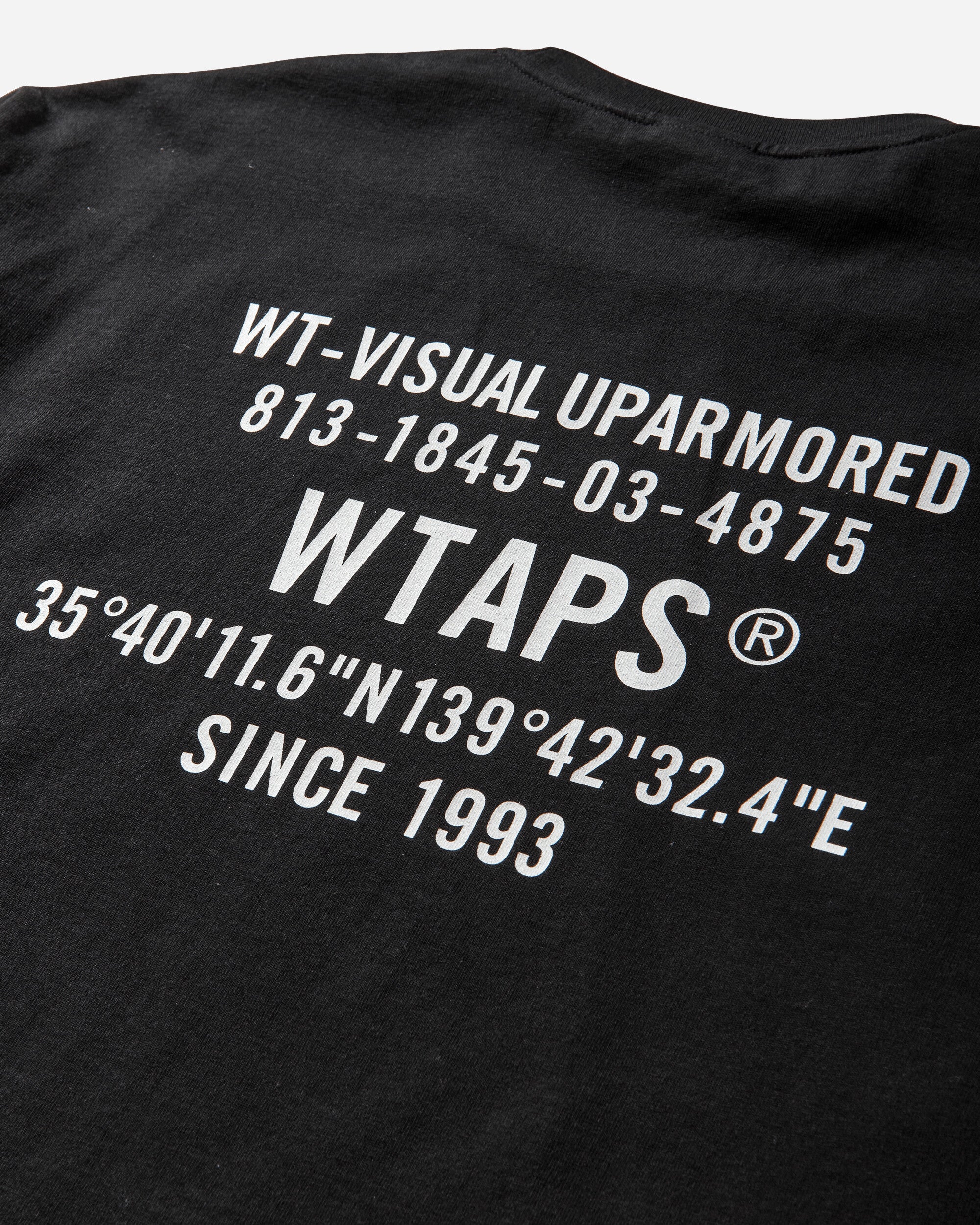 Men's Spec Longsleeve T-Shirt Black - Image 3