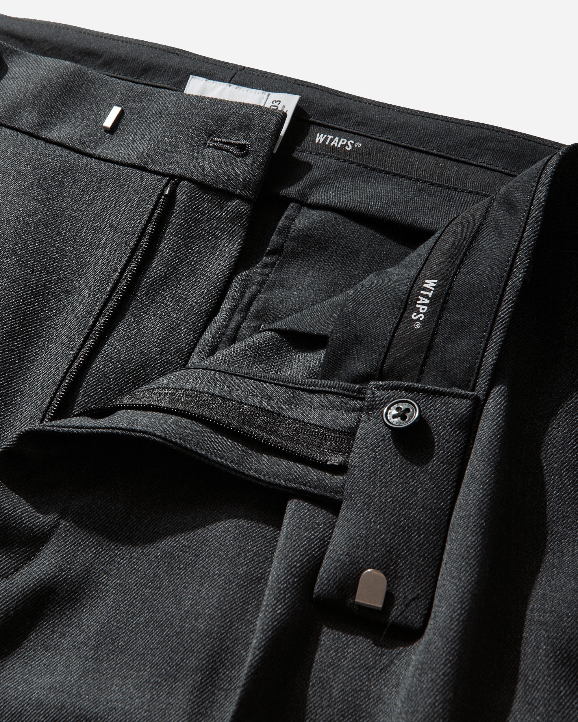 Men's TRDT1801 Trousers Charcoal - Image 4