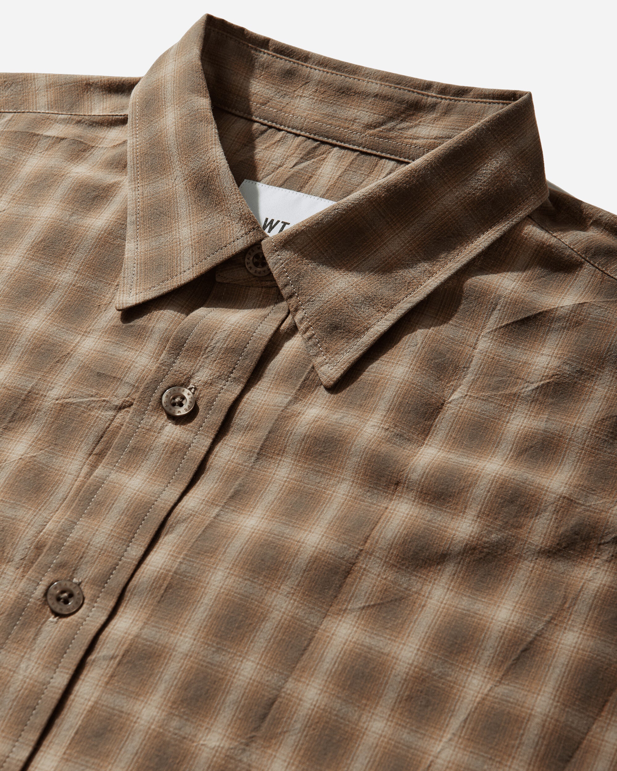 Men's TXT 01 Longsleeve Shirt Brown - Image 3