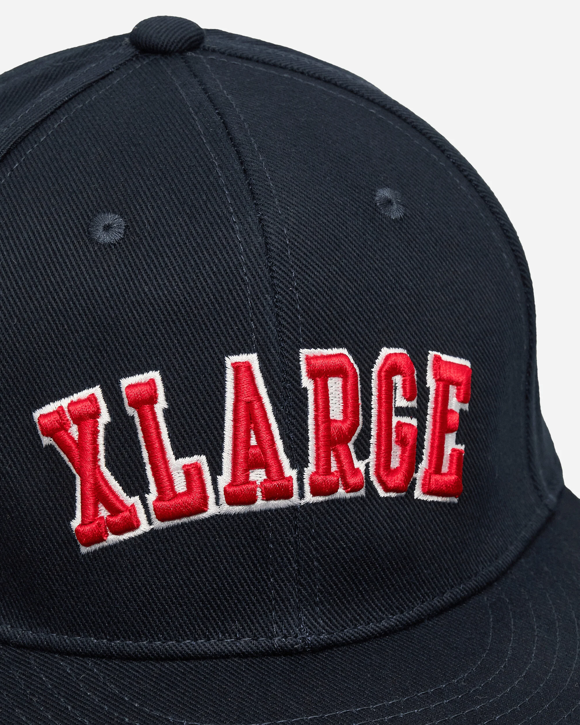 Round Logo Snapback Cap Navy - Image 6