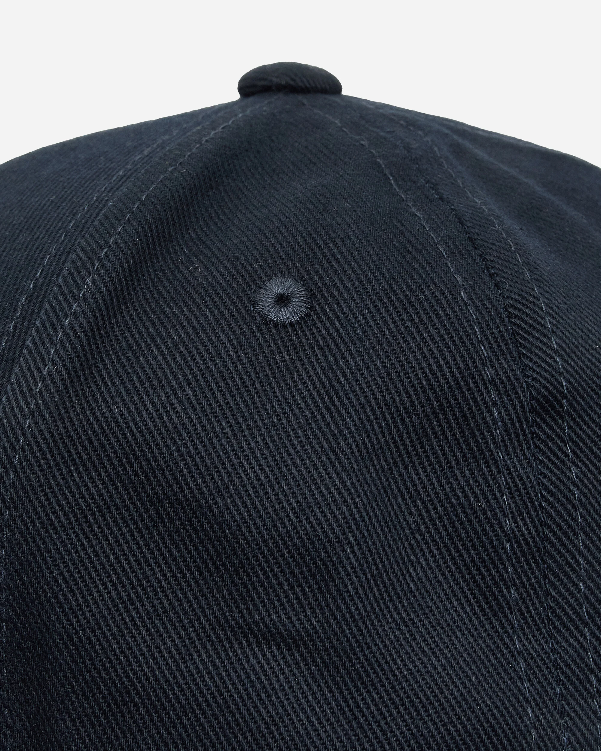 Round Logo Snapback Cap Navy - Image 7