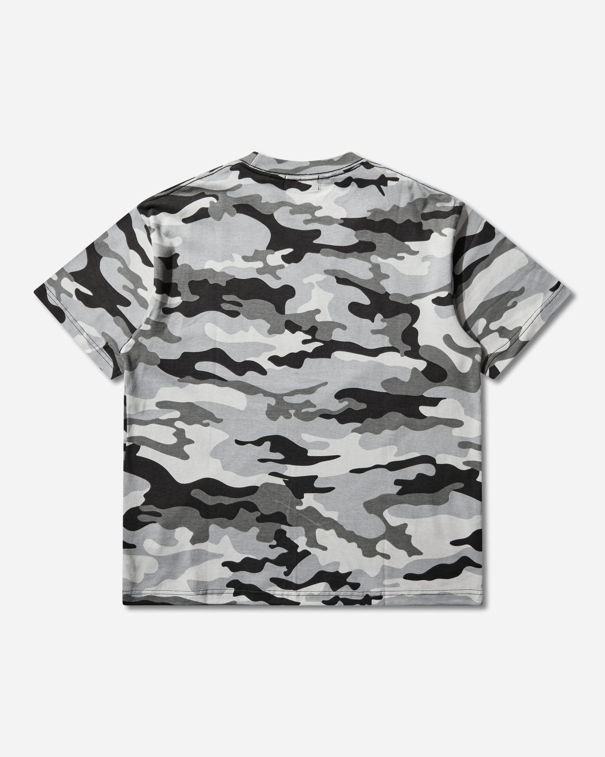 Men's Camo Urban Logo T-Shirt Grey - Image 2