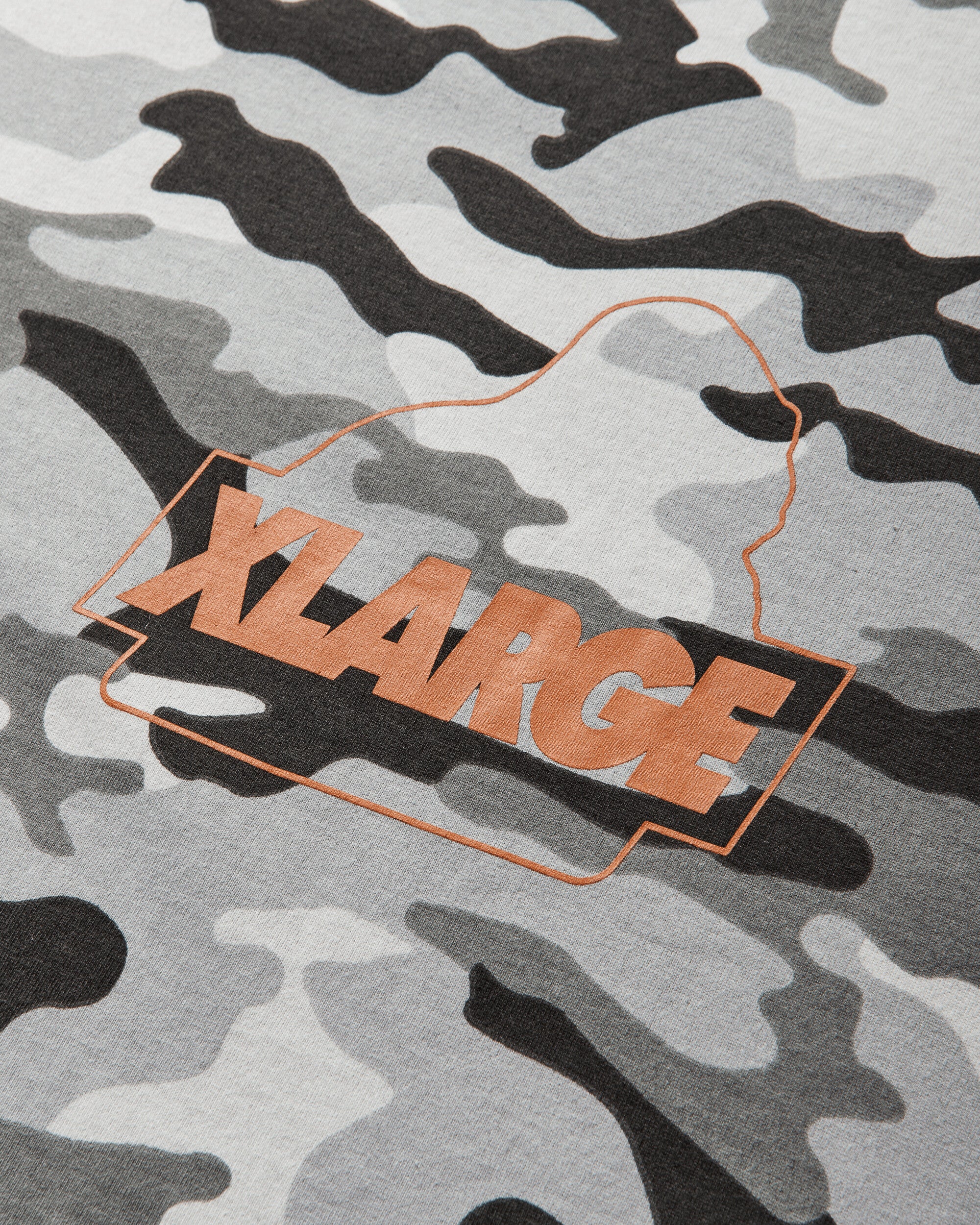 Men's Camo Urban Logo T-Shirt Grey - Image 3