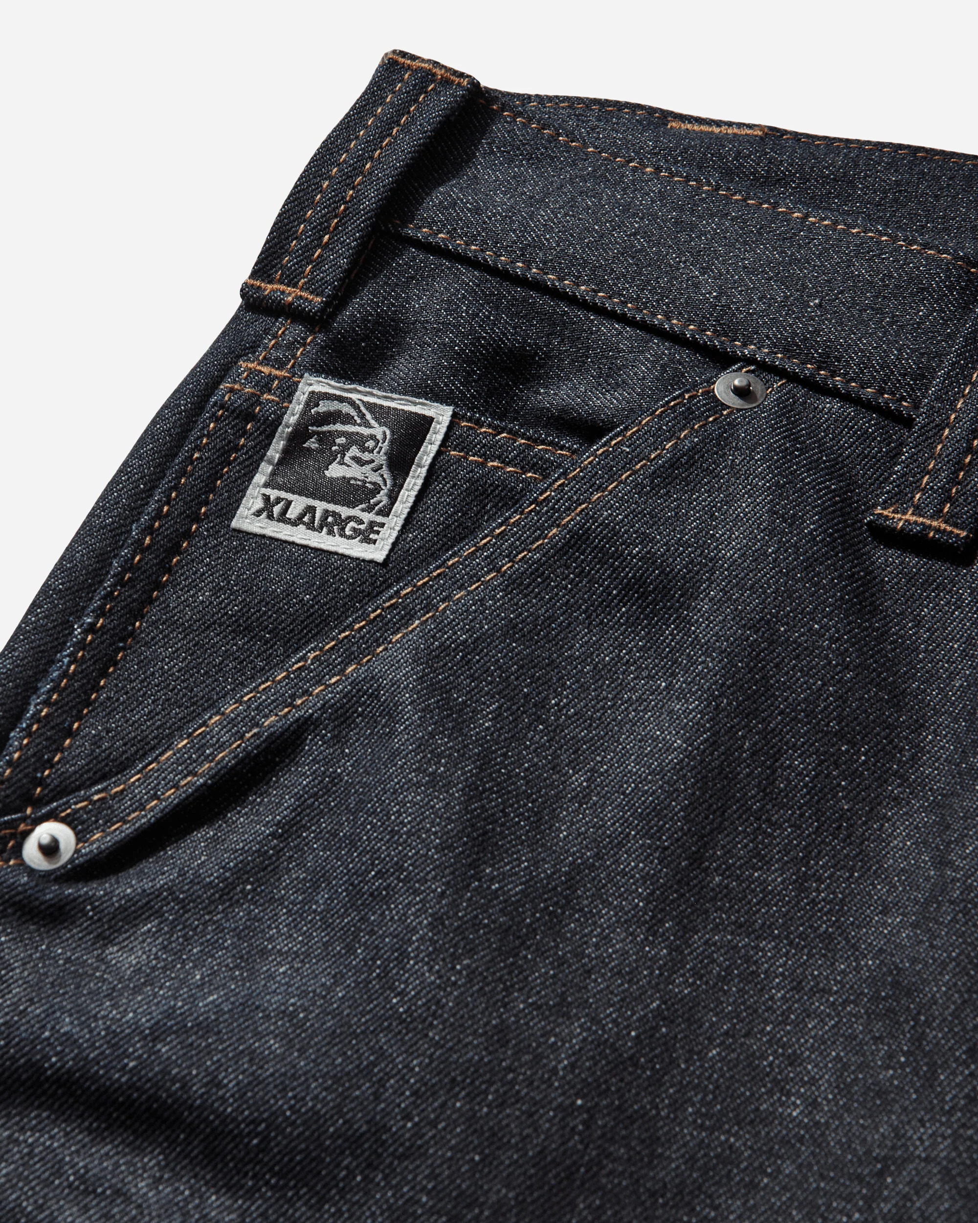 Men's Cut Out XL Loose Shorts Indigo - Image 4