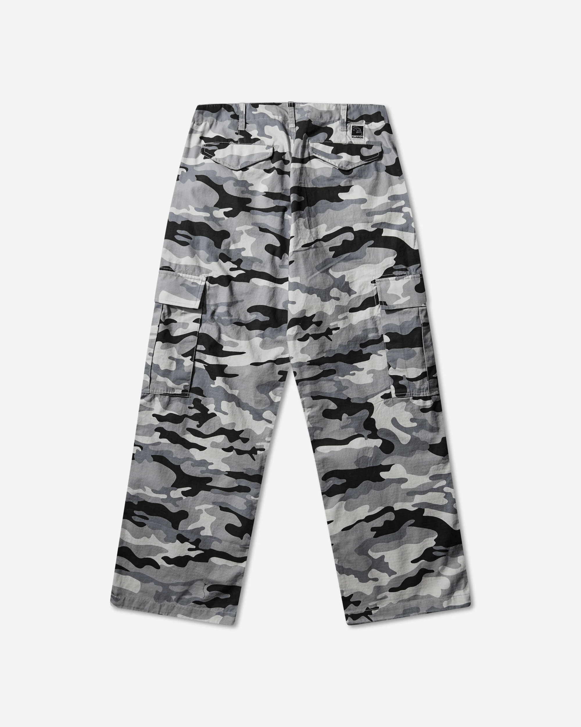 Men's Label Ripstop Cargo Pants Grey - Image 2