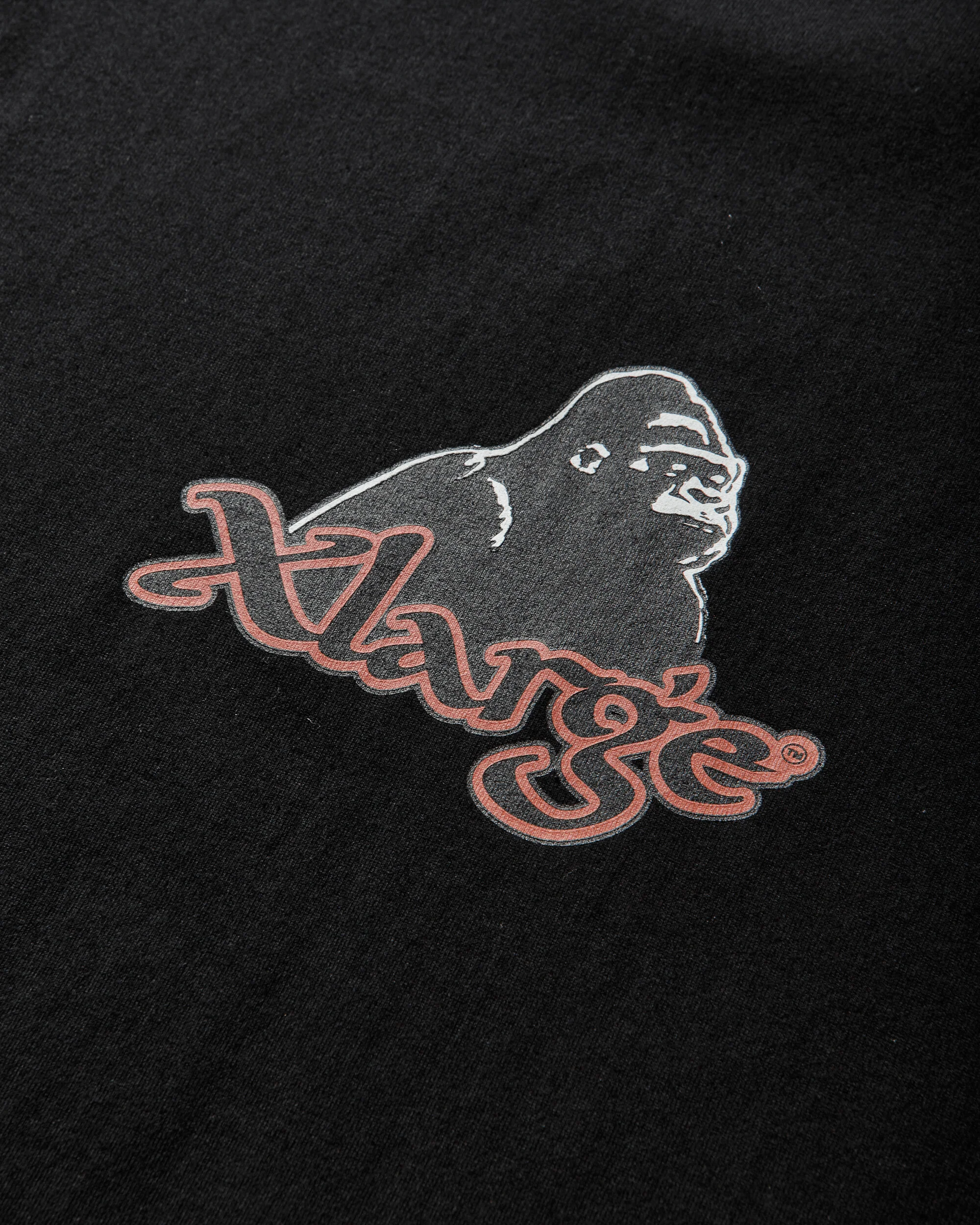 Men's Nu Age Logo T-Shirt Black - Image 3