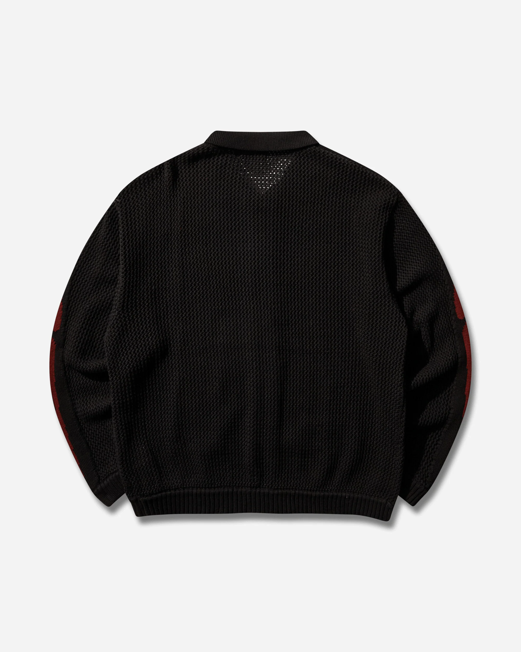 Men's Scanner Knit Cardigan Black - Image 2