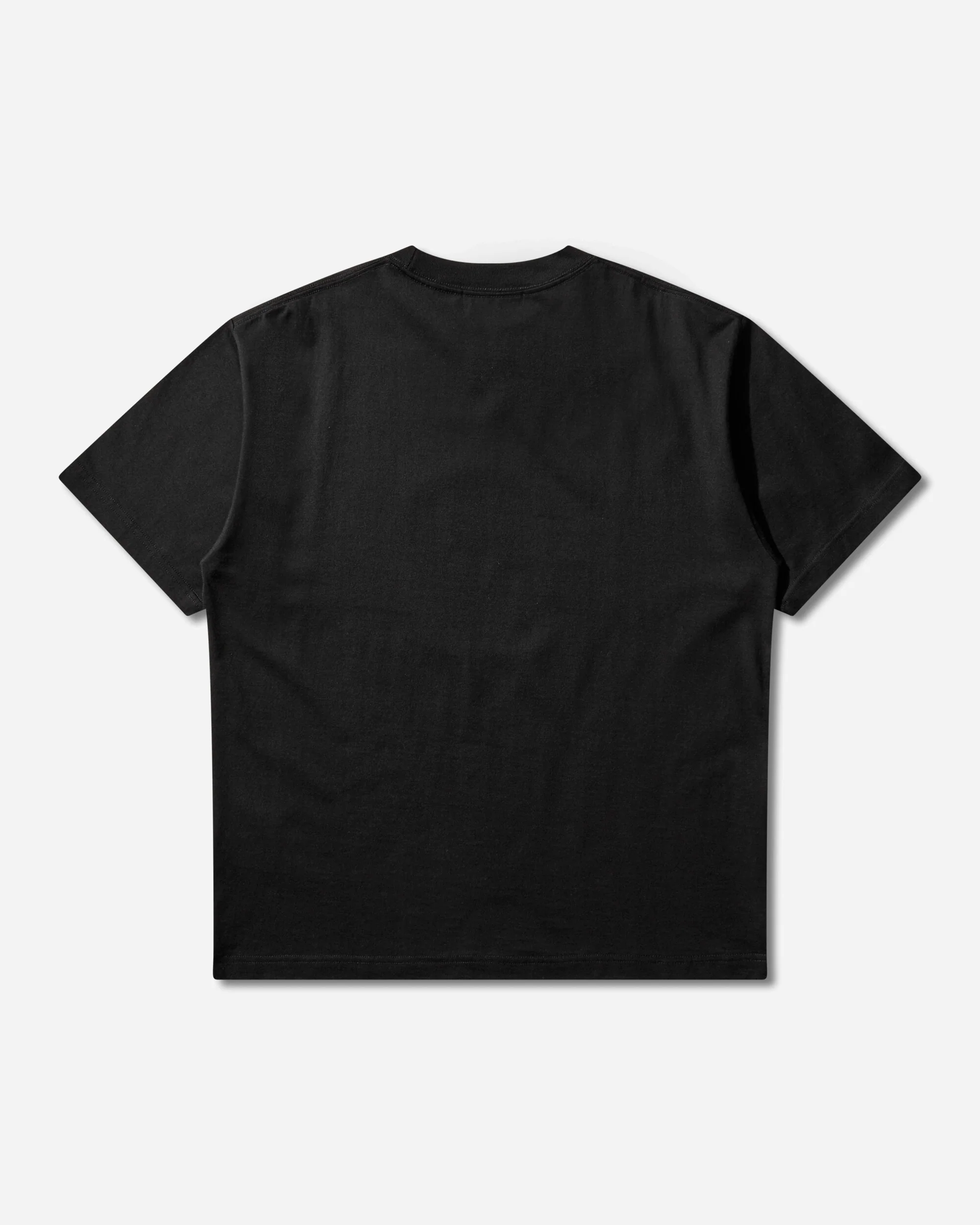 Men's Skull In Flames T-Shirt Black - Image 2