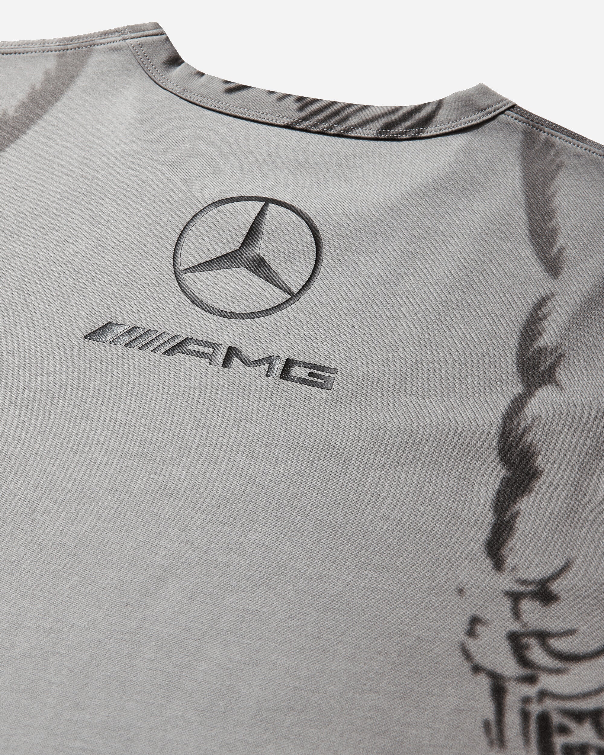 Mercedes-AMG Wolf Graphic Long Sleeve T-Shirt Black - Image 3
