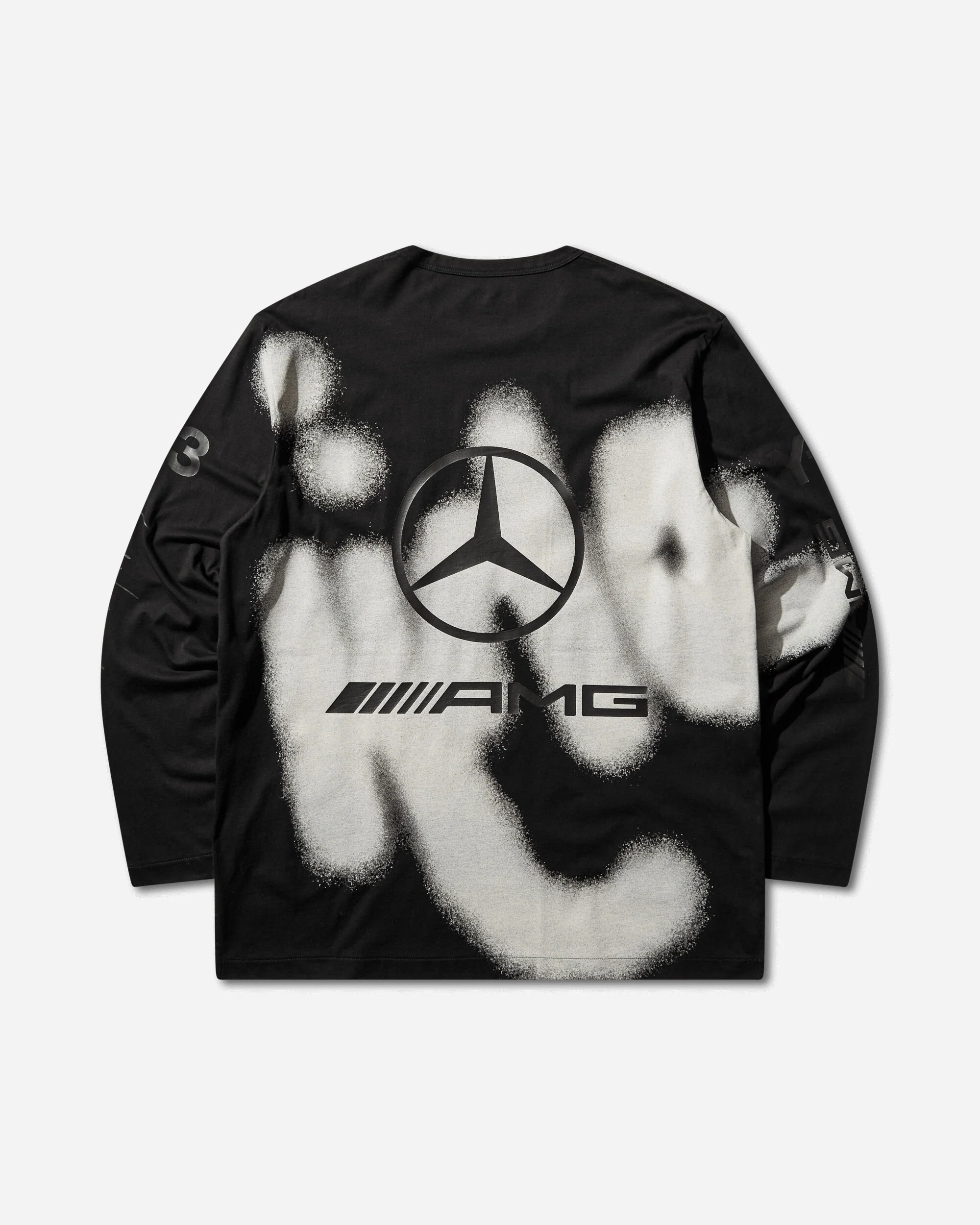 Mercedes-AMG Petronas Yohji Longsleeve T-Shirt Black - Image 2