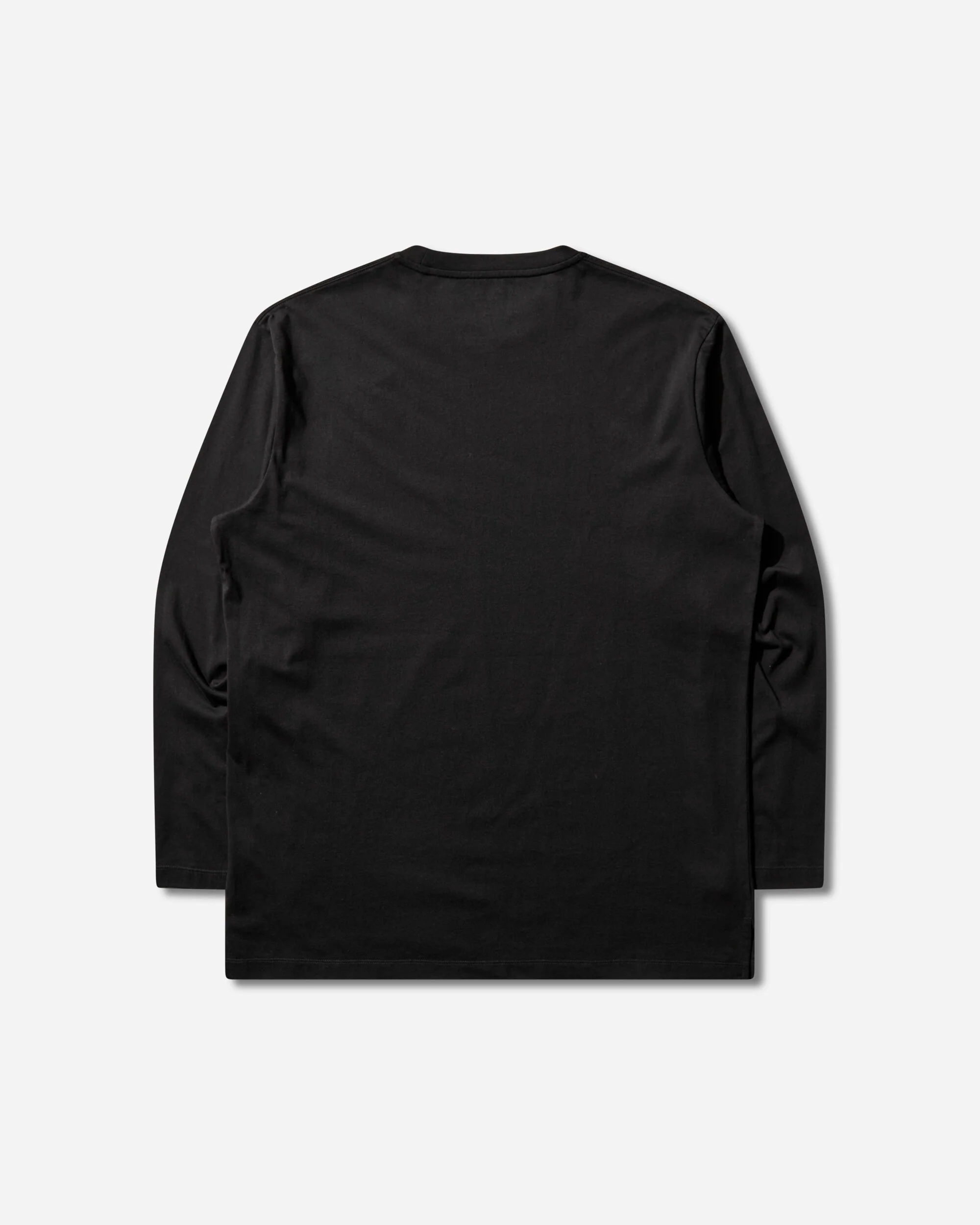 Y-3 Logo Longsleeve T-Shirt Black - Image 2
