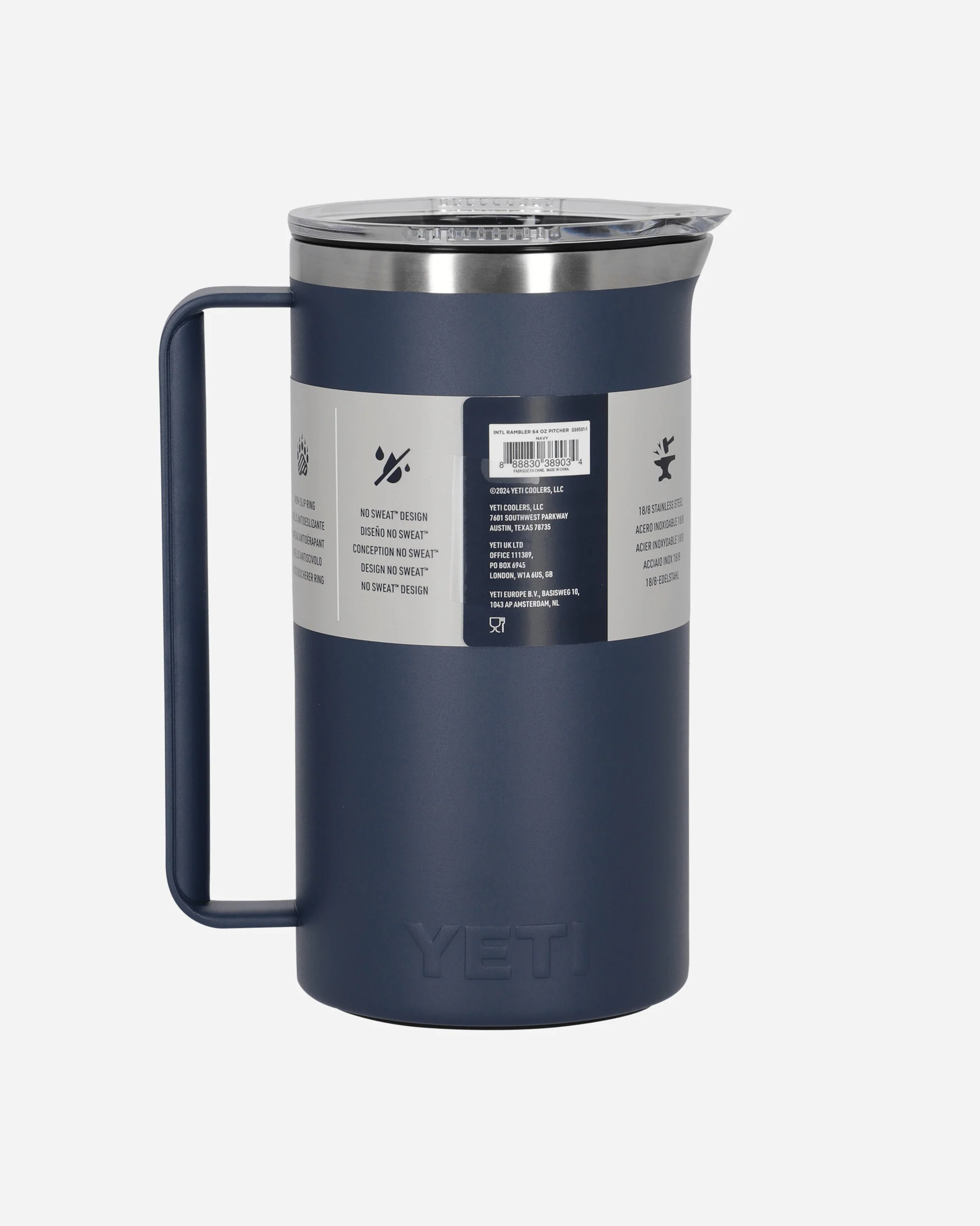 Rambler Pitcher Navy - Image 2