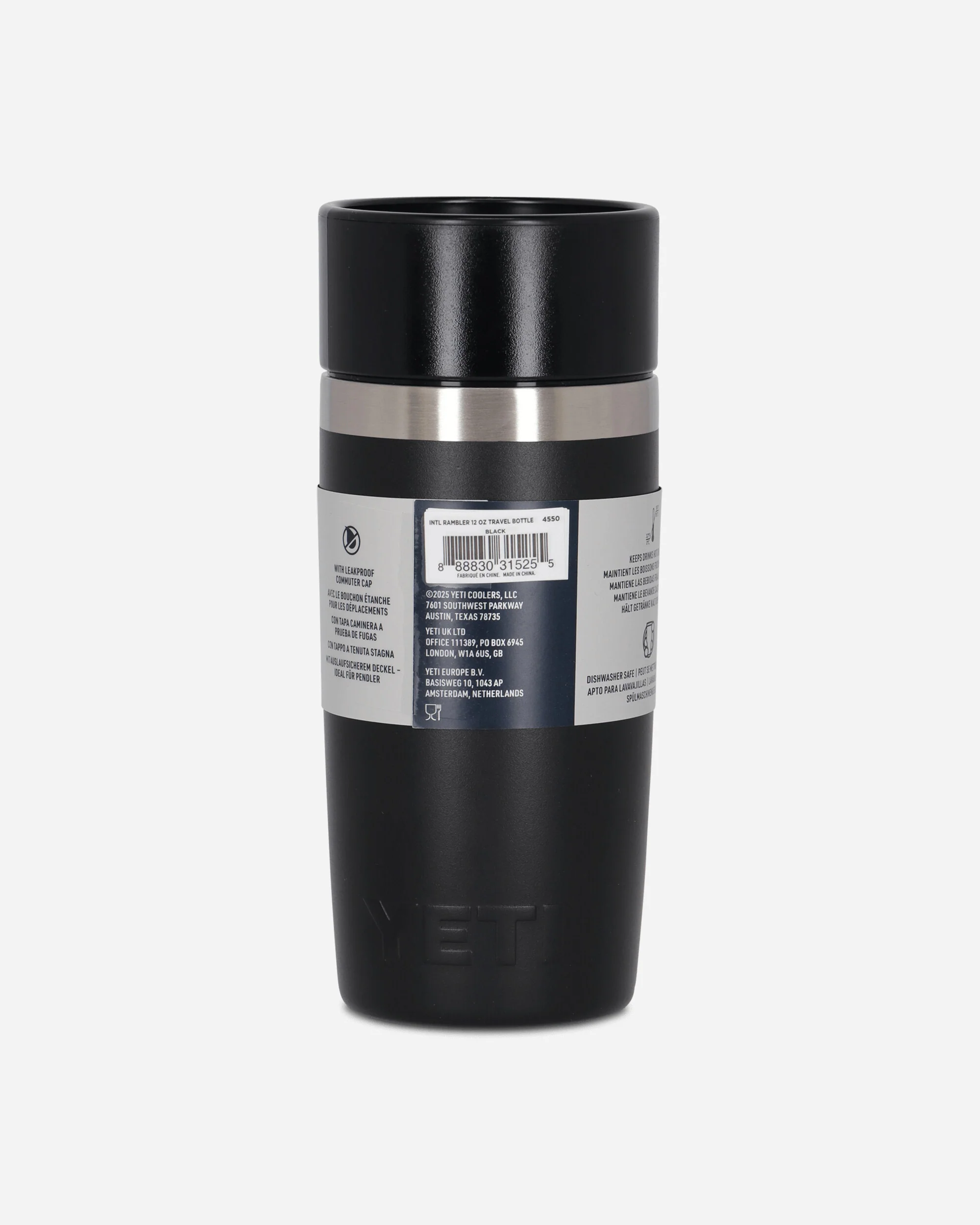 Rambler Travel Bottle Black - Image 2