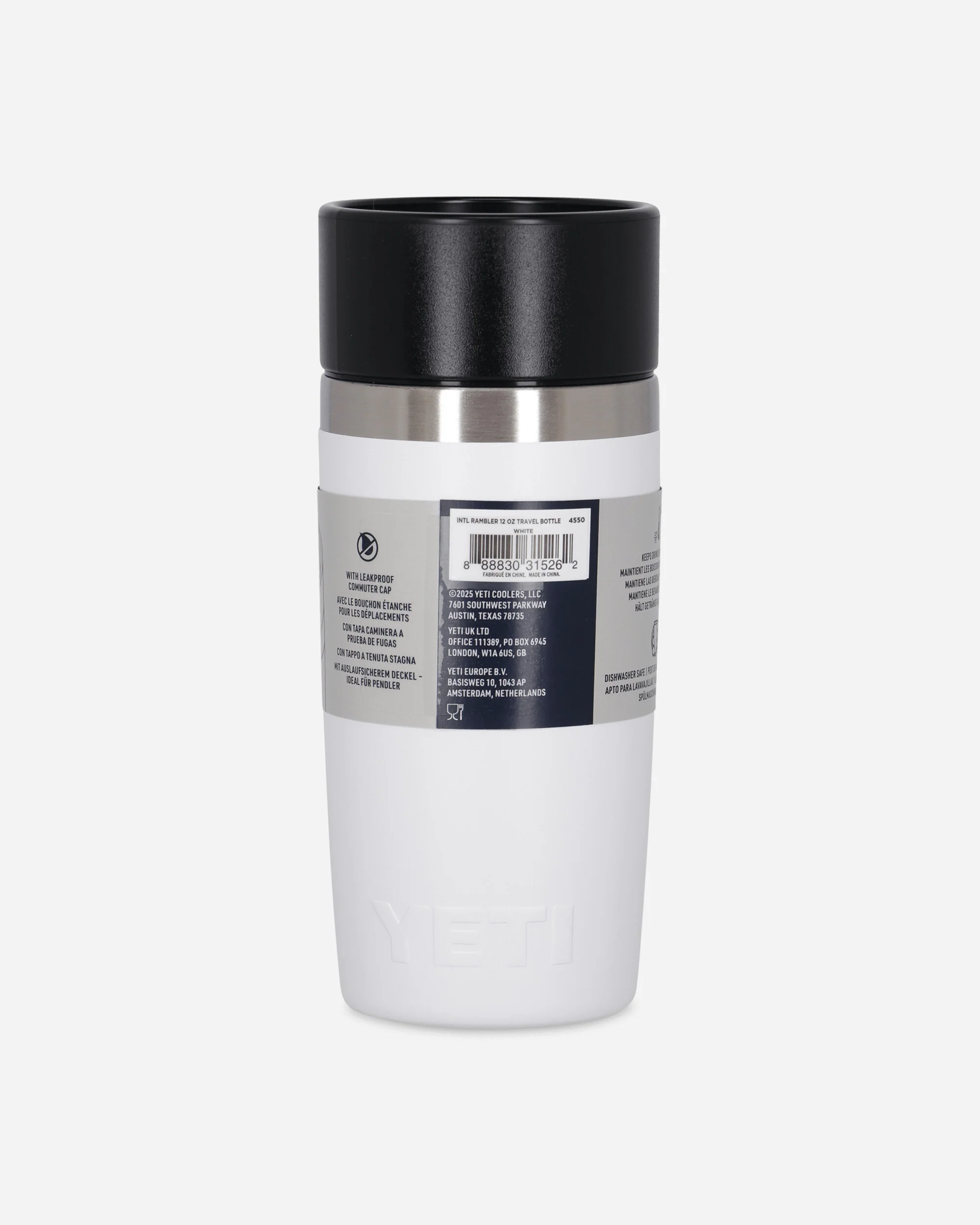 Rambler Travel Bottle White - Image 2