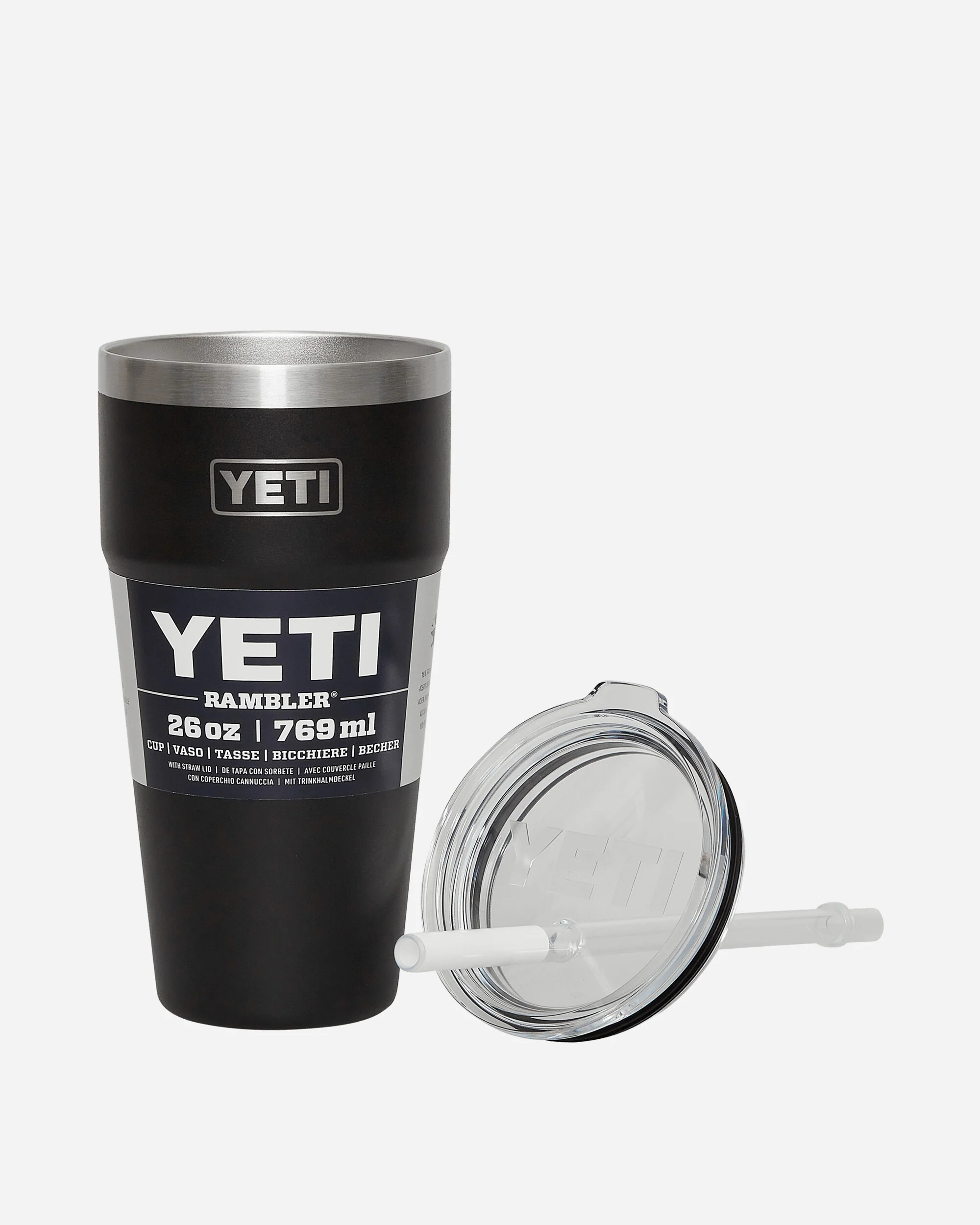Rambler Straw Cup Black - Image 3